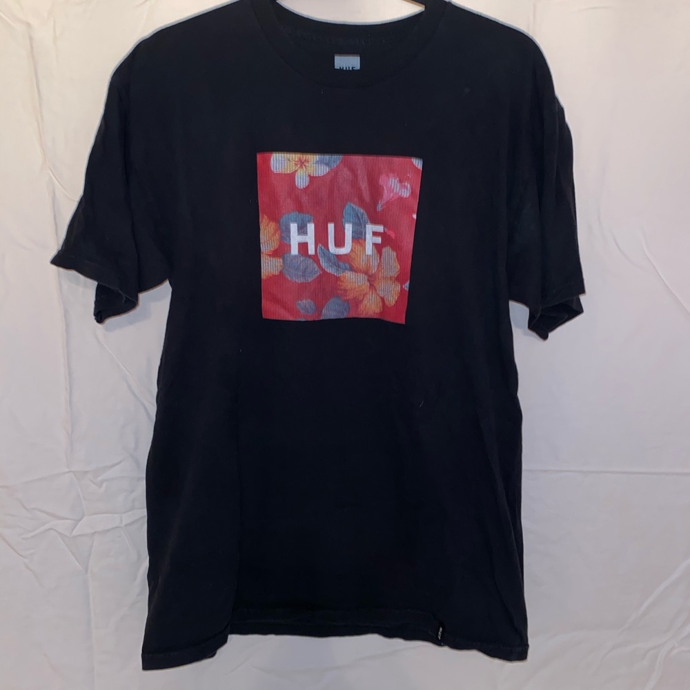 HUF Men’s black t shirt